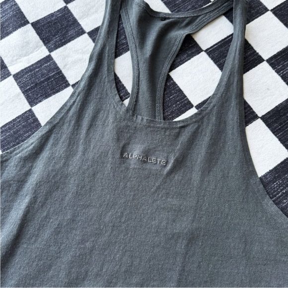 Alphalete Heavy Cotton Core Stringer - L - Picture 2 of 2